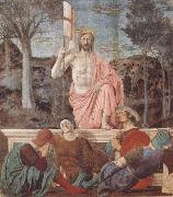 Piero della Francesca Kristi uppstandelse oil painting